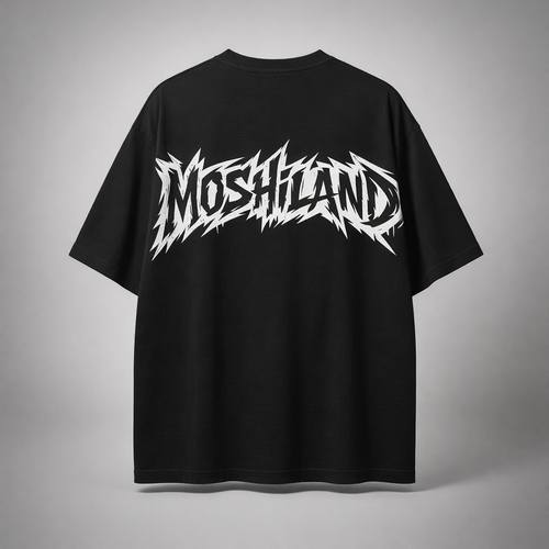 SELYLOVE CHAOS CORE TEE – Black Oversized Graphic T-Shirt