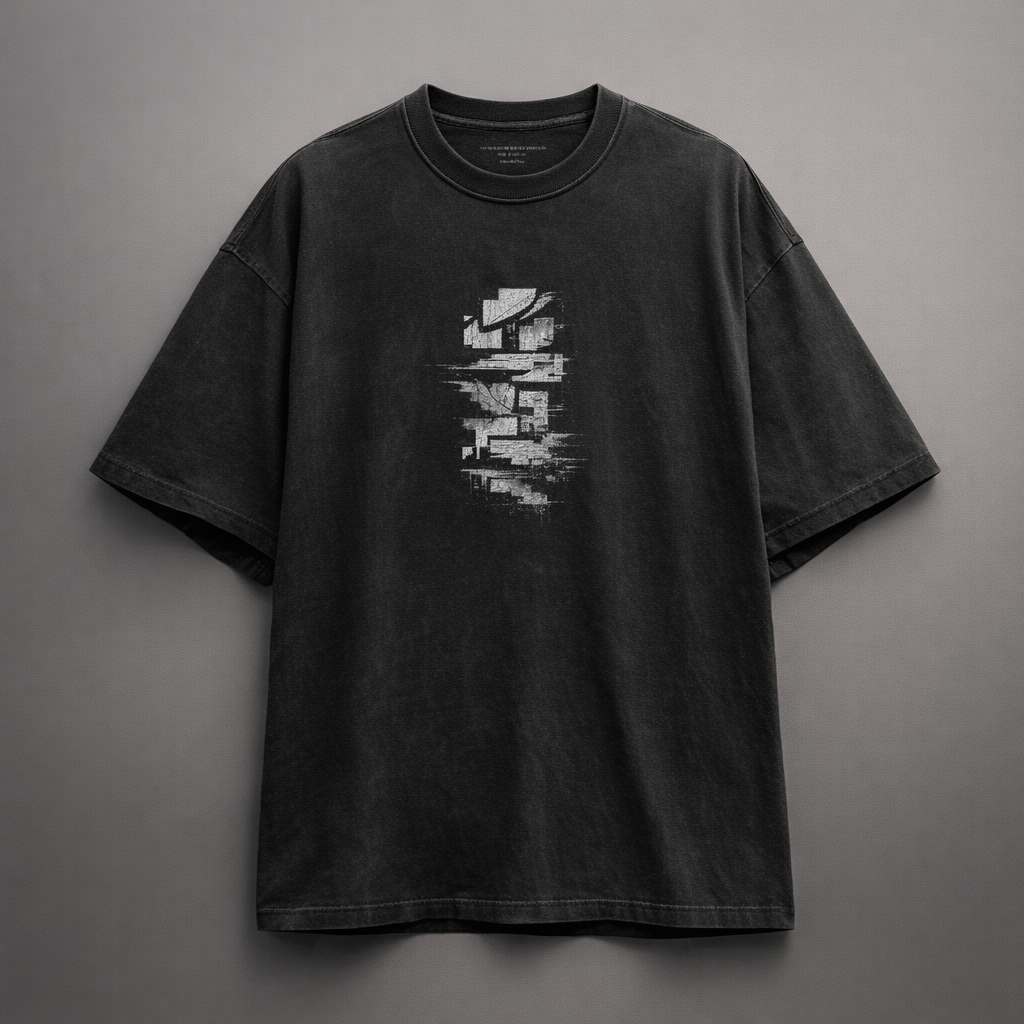 SELYLOVE “GLITCH TOTEM” GRAPHIC SYMBOL TEE