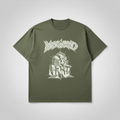SELYLOVE BONE FRACTURE ENTITY TEE – Washed Moss Oversized