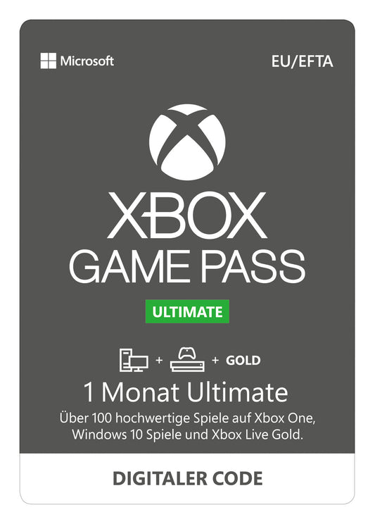 Xbox Game Pass Ultimate 1 Monat