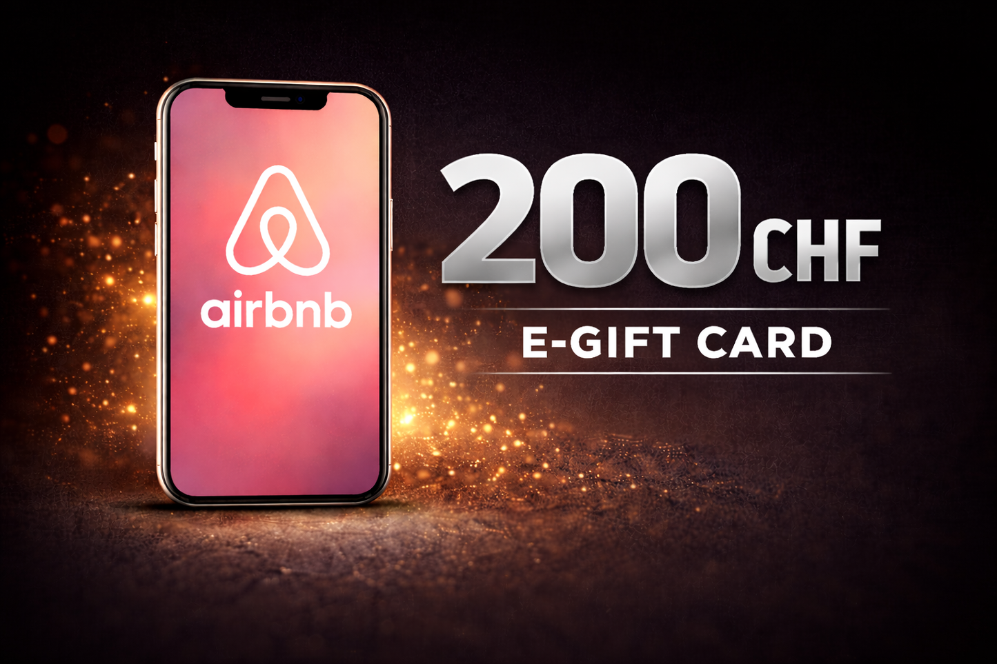 Airbnb E-Gift Card – 200 CHF