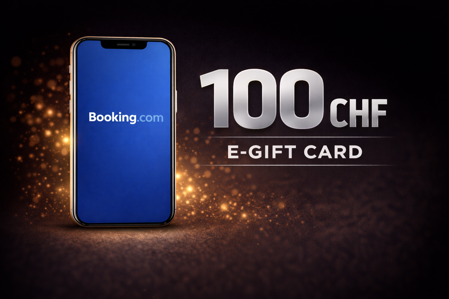 Booking.com E-Gift Card – 100 CHF